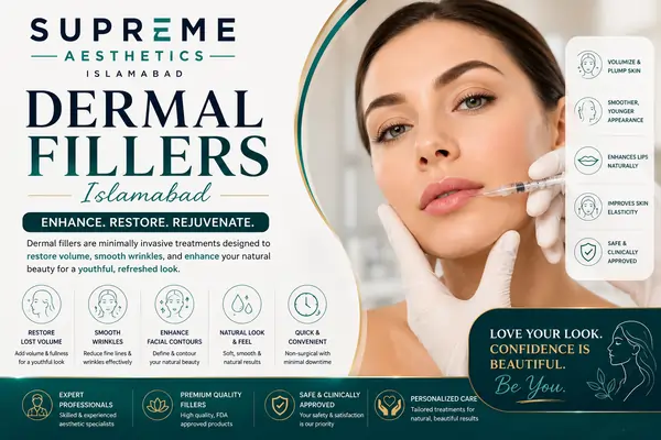 Dermal Fillers Islamabad treatment at Supreme Aesthetics Islamabad