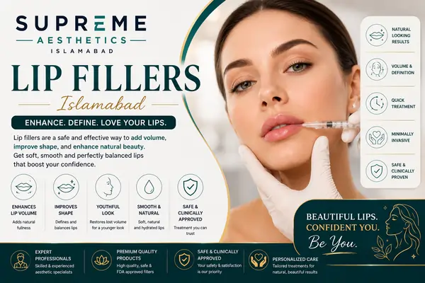 Lip Fillers Islamabad treatment at Supreme Aesthetics Islamabad